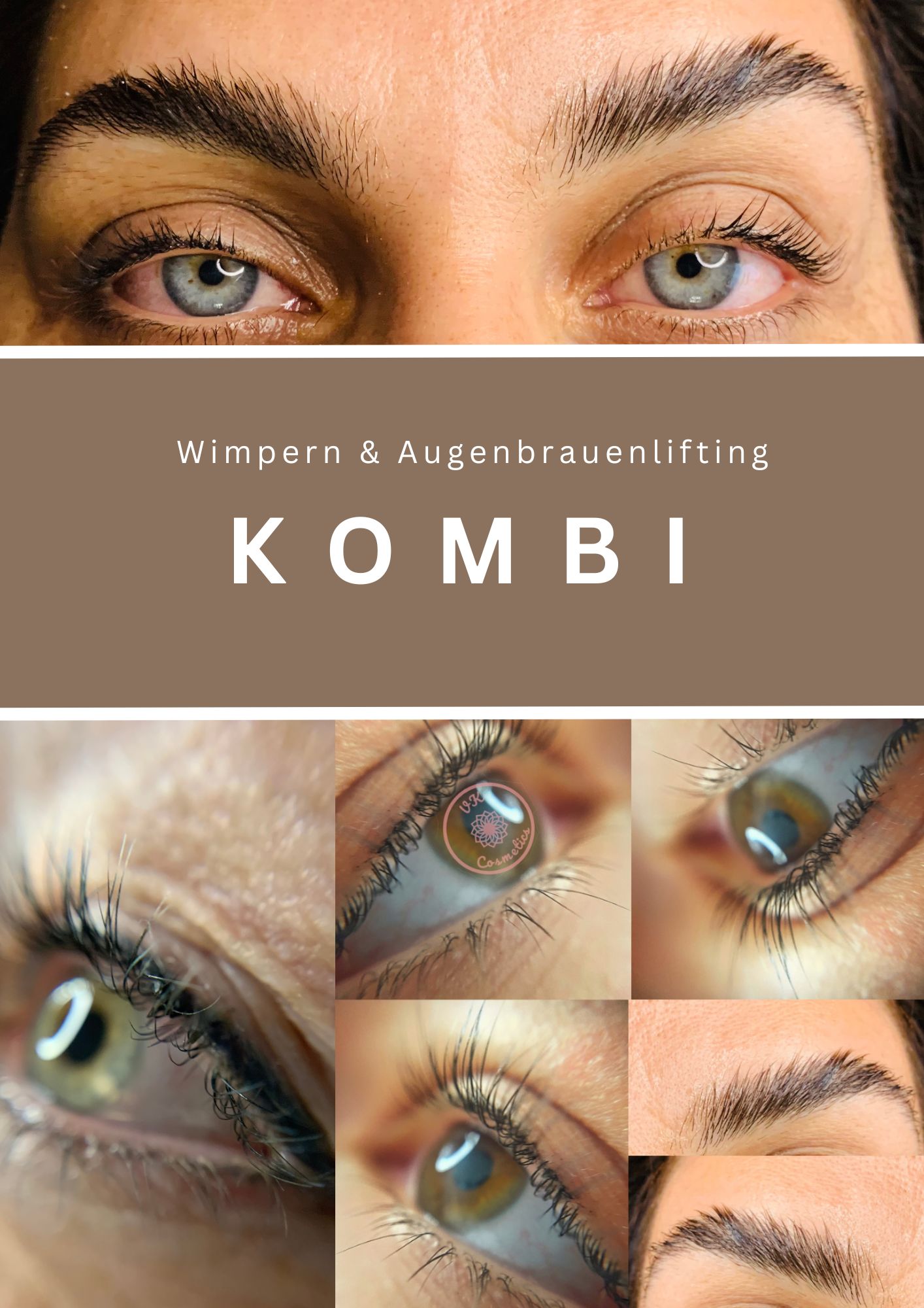 Wimpern & Augenbrauenlifting (KOMBI)