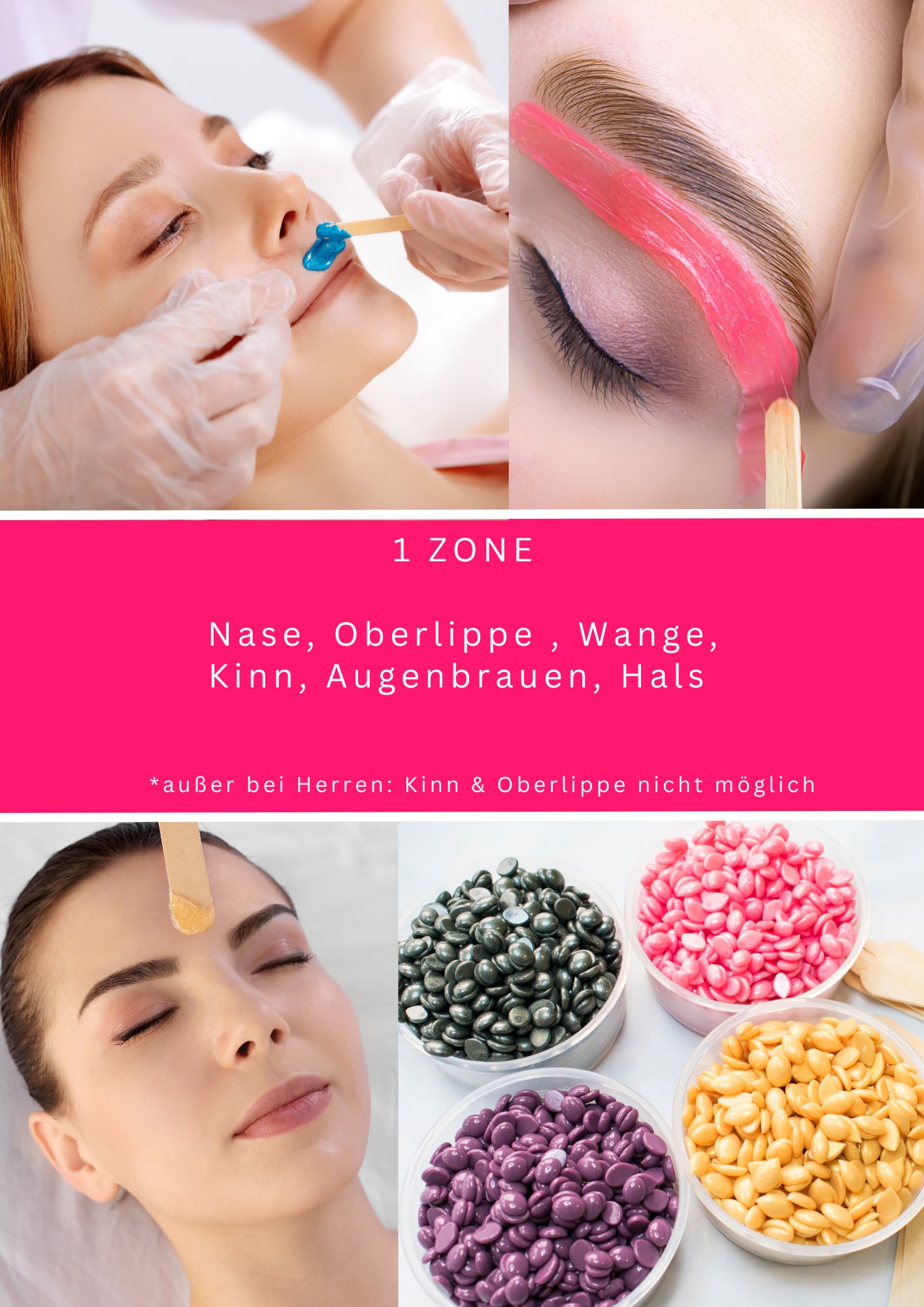 Premium Face Waxing (1 Zone)